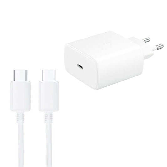 M135 45W USB-C / Type-C Port Fast Charger with 5A Type-C to Type-C Cable, EU Plug