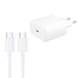 M135 45W USB-C / Type-C Port Fast Charger with 5A Type-C to Type-C Cable, EU Plug