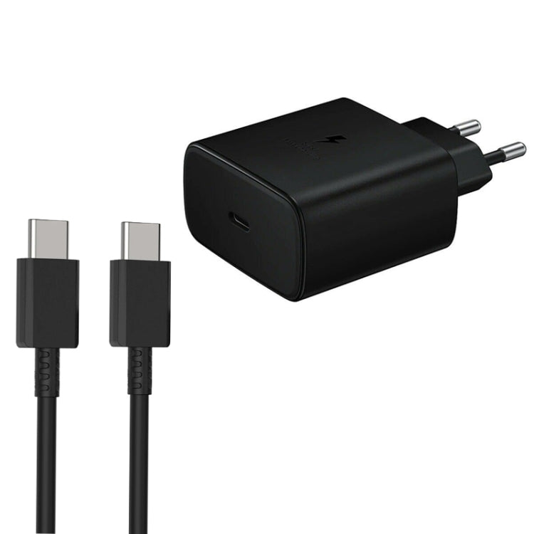 M135 45W USB-C / Type-C Port Fast Charger with 5A Type-C to Type-C Cable, EU Plug