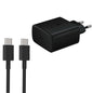 M135 45W USB-C / Type-C Port Fast Charger with 5A Type-C to Type-C Cable, EU Plug