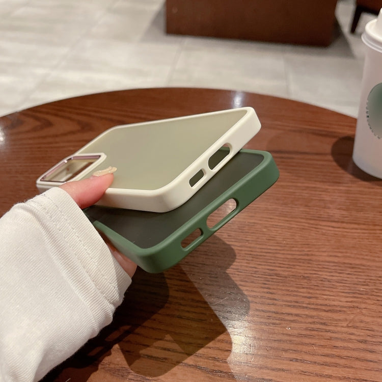 Shield Skin Feel PC Metal Lens Frame Phone Case, For Samsung Galaxy S23 5G, For Samsung Galaxy S23+ 5G