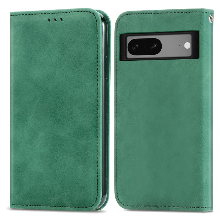 Retro Skin Feel Magnetic Flip Leather Phone Case