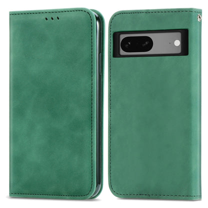 Retro Skin Feel Magnetic Flip Leather Phone Case