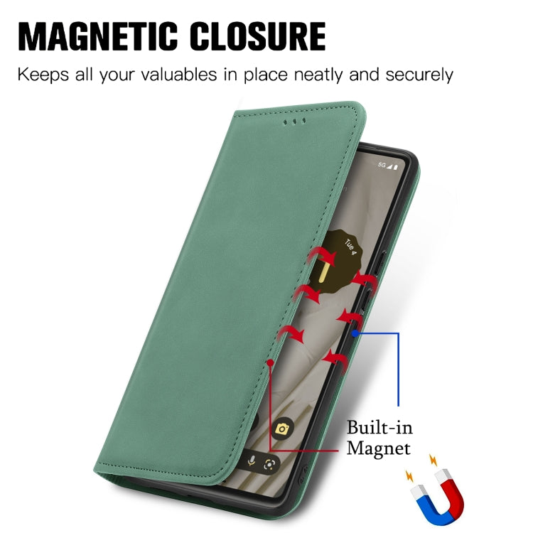 Retro Skin Feel Magnetic Flip Leather Phone Case