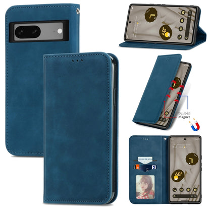 Retro Skin Feel Magnetic Flip Leather Phone Case