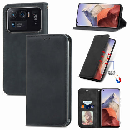 Retro Skin Feel Magnetic Flip Leather Phone Case