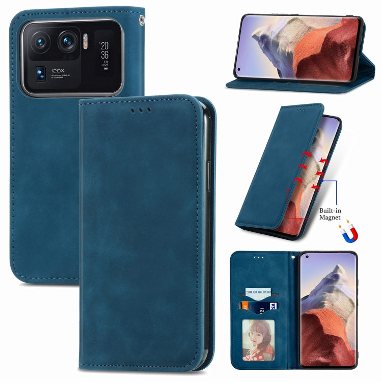 Retro Skin Feel Magnetic Flip Leather Phone Case