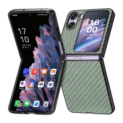 Carbon Fiber Texture Leather Back Cover Phone Case