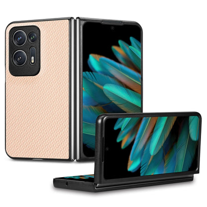 Carbon Fiber Texture Leather Back Cover Phone Case