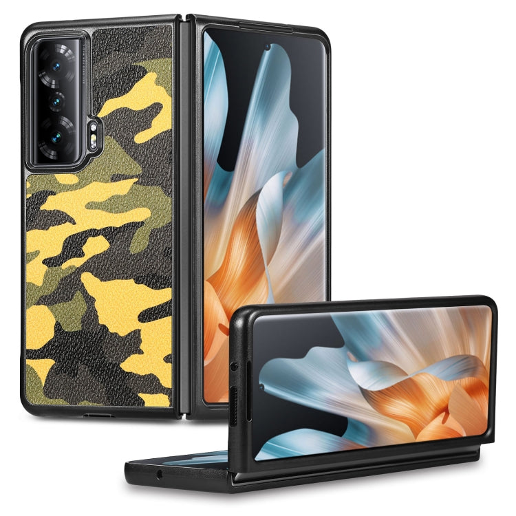 Camouflage Leather Back Cover Phone Case