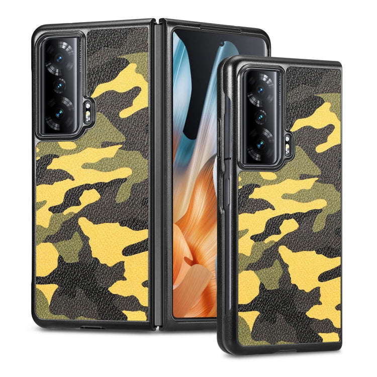 Camouflage Leather Back Cover Phone Case