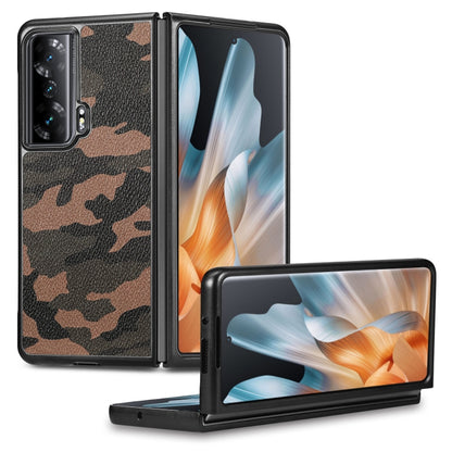 Camouflage Leather Back Cover Phone Case