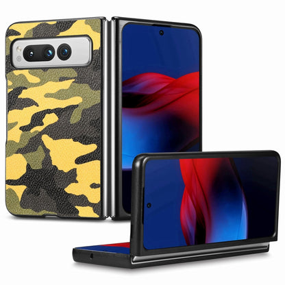 Camouflage Leather Back Cover Phone Case