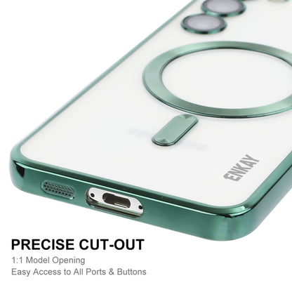 For Samsung Galaxy S23+ 5G ENKAY Electroplated MagSafe Shockproof TPU Phone Case with Lens Film, For Samsung Galaxy S23+ 5G