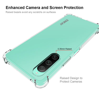 For Sony Xperia 10 V ENKAY Hat-Prince Clear TPU Shockproof Phone Case, For Sony Xperia 10 V