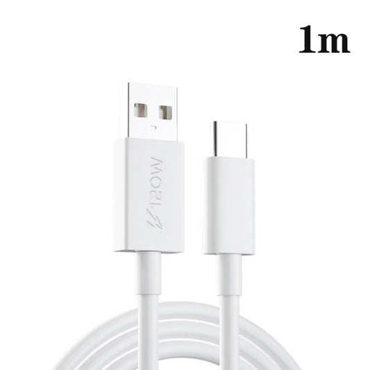 XJ-91 PD 120W 6A USB to USB-C / Type-C Flash Charging Data Cable, 1m, 1.5m, 2m