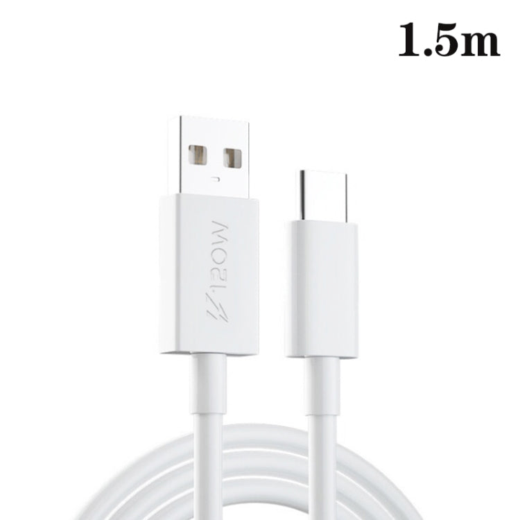 XJ-91 PD 120W 6A USB to USB-C / Type-C Flash Charging Data Cable, 1m, 1.5m, 2m