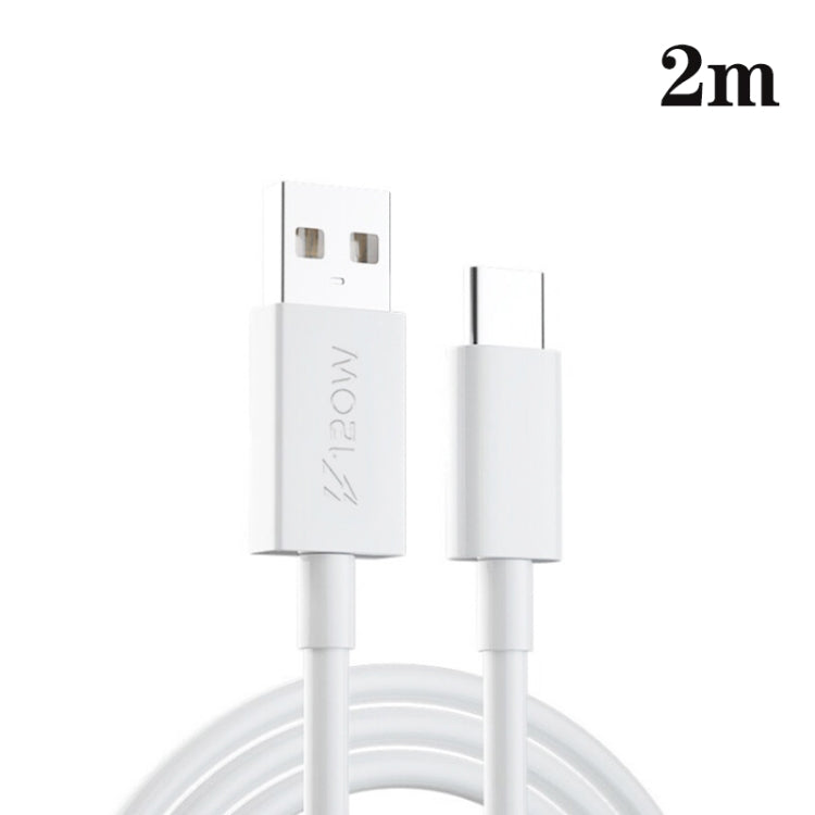 XJ-91 PD 120W 6A USB to USB-C / Type-C Flash Charging Data Cable, 1m, 1.5m, 2m