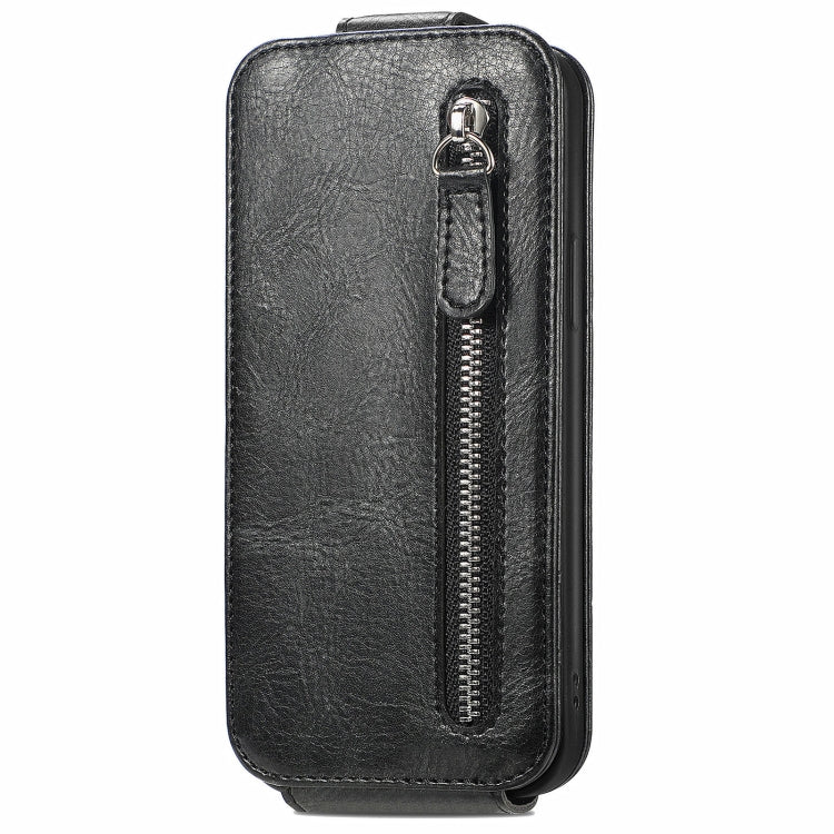 Zipper Wallet Vertical Flip Leather Phone Case, Series 3