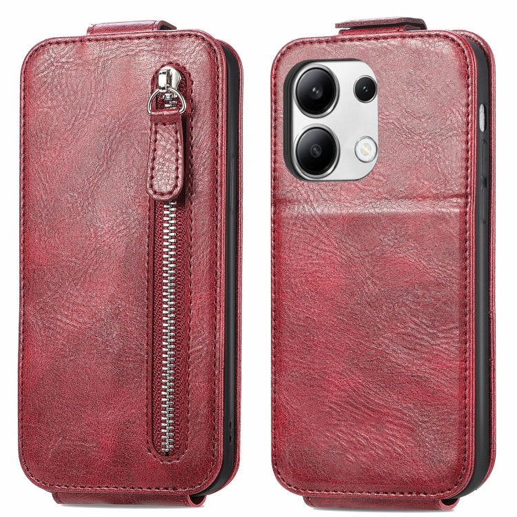 Zipper Wallet Vertical Flip Leather Phone Case, Series 3