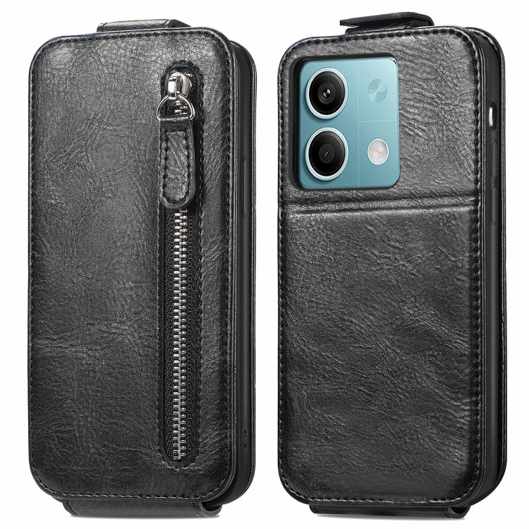 Zipper Wallet Vertical Flip Leather Phone Case, Series 3