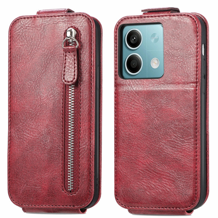 Zipper Wallet Vertical Flip Leather Phone Case, Series 3