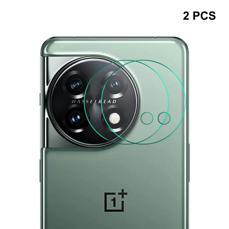 For OnePlus 11 ENKAY Hat-Prince 9H Rear Camera Lens Tempered Glass Film