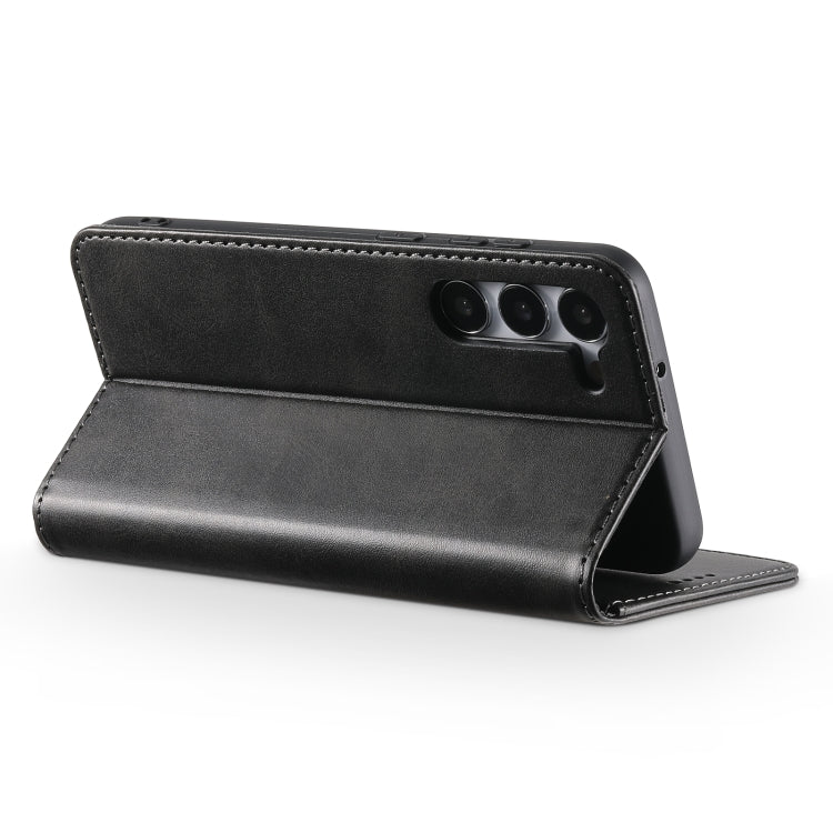 Suteni Calf Texture Horizontal Flip Leather Phone Case