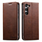 Suteni Calf Texture Horizontal Flip Leather Phone Case, For Samsung Galaxy S23 Ultra 5G, For Samsung Galaxy S23+ 5G, For Samsung Galaxy S23 5G