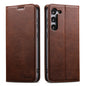 Suteni Calf Texture Horizontal Flip Leather Phone Case, For Samsung Galaxy S25 5G, For Samsung Galaxy S25+ 5G, For Samsung Galaxy S25 Ultra 5G, For Samsung Galaxy S24 Ultra 5G, For Samsung Galaxy S24+ 5G, For Samsung Galaxy S24 5G