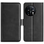 For OnePlus 11 Dual-side Magnetic Buckle Leather Phone Case