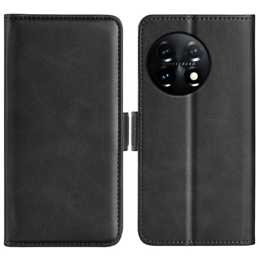 For OnePlus 11 Dual-side Magnetic Buckle Leather Phone Case, For OnePlus 11