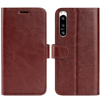 For Sony Xperia 5 IV R64 Texture Horizontal Flip Leather Phone Case