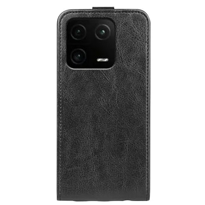 For Xiaomi 13 Pro R64 Texture Vertical Flip Leather Phone Case