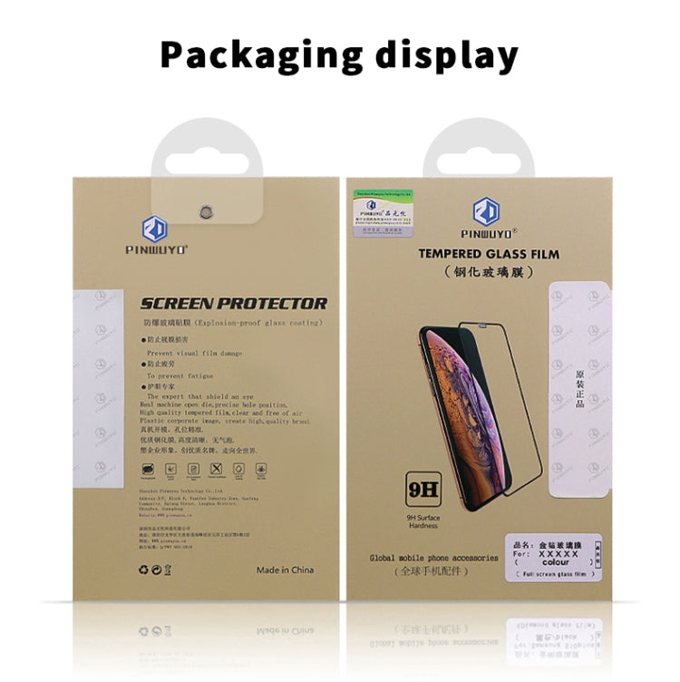 PINWUYO 9H 2.5D Full Glue Tempered Glass Film