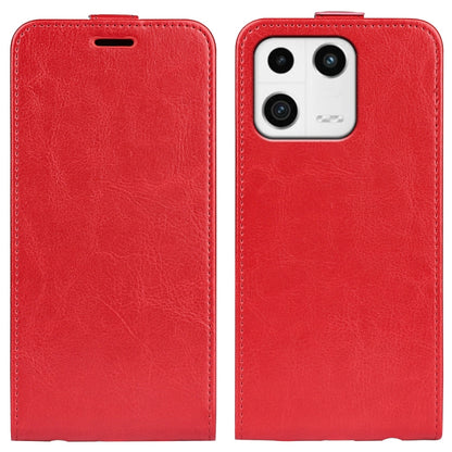 For Xiaomi 13 R64 Texture Vertical Flip Leather Phone Case, For Xiaomi 13