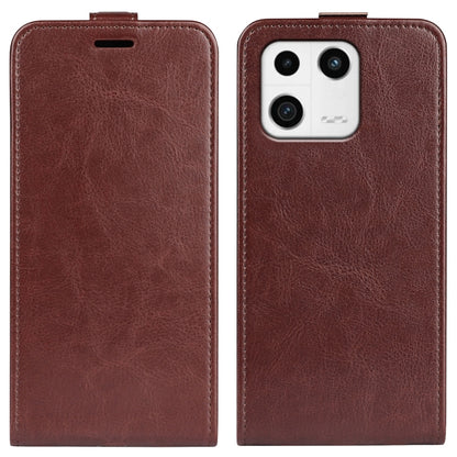 For Xiaomi 13 R64 Texture Vertical Flip Leather Phone Case