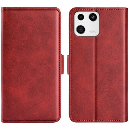 For Xiaomi 13 Dual-side Magnetic Buckle Horizontal Flip Leather Phone Case, For Xiaomi 13
