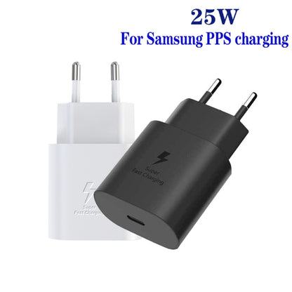 TA800 PD / PPS 25W Type-C Port Charger for Samsung, EU Plug, EU Plug