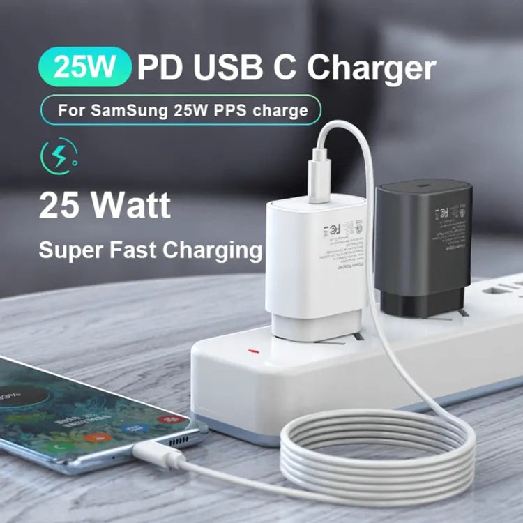 TA800 PD / PPS 25W Type-C Port Charger for Samsung, EU Plug, EU Plug