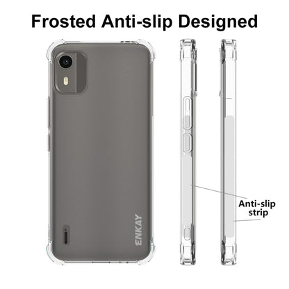 ENKAY Clear TPU Shockproof Anti-slip Phone Case