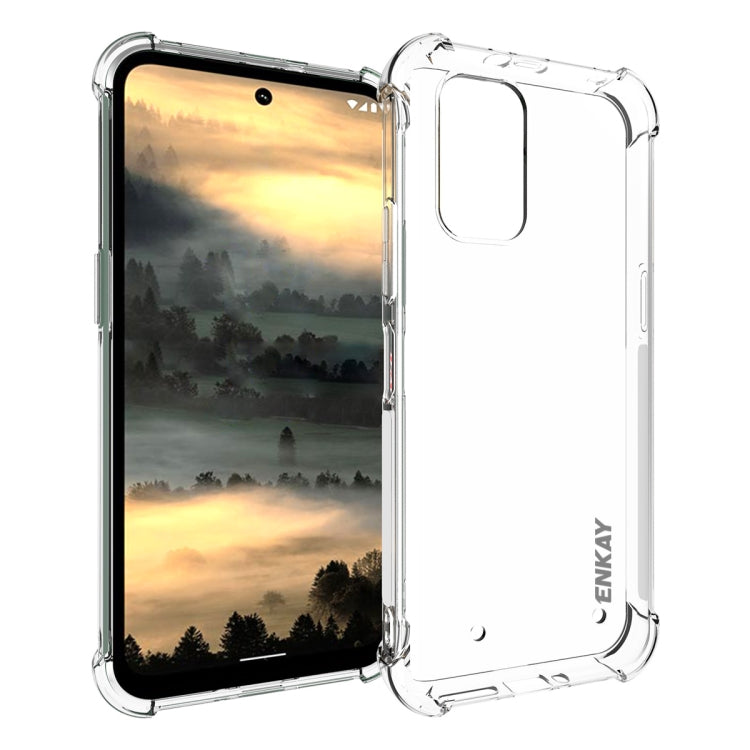 ENKAY Clear TPU Shockproof Anti-slip Phone Case