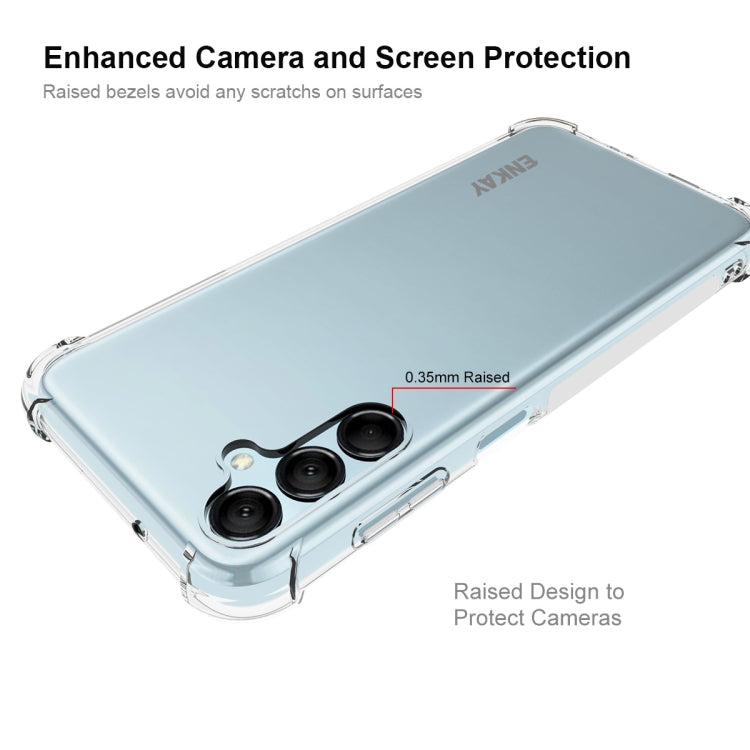 ENKAY Clear TPU Shockproof Anti-slip Phone Case