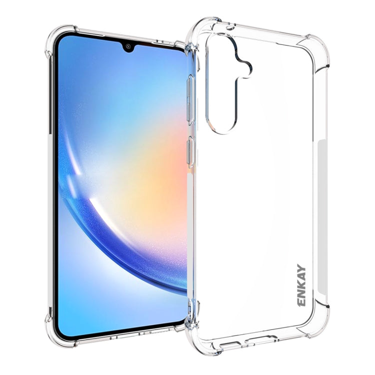 ENKAY Clear TPU Shockproof Anti-slip Phone Case