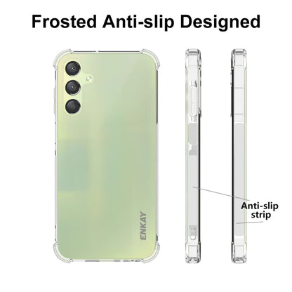 ENKAY Hat-Prince Transparent TPU Shockproof Phone Case, For Samsung Galaxy A15, For Samsung Galaxy A35 5G, For Samsung Galaxy S24 Ultra 5G, For Samsung Galaxy S24+ 5G, For Samsung Galaxy S24 5G, For Samsung Galaxy A05, For Samsung Galaxy A05s����������...