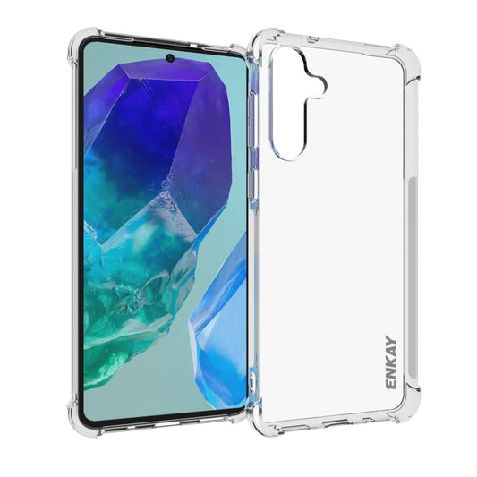 ENKAY Hat-Prince Transparent TPU Shockproof Phone Case, For Samsung Galaxy M55 5G, For Samsung Galaxy A15, For Samsung Galaxy A35 5G, For Samsung Galaxy S24 Ultra 5G, For Samsung Galaxy S24+ 5G, For Samsung Galaxy S24 5G, For Samsung Galaxy A05        ...