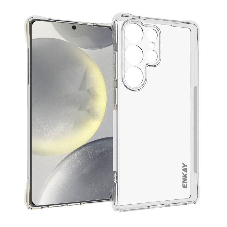 ENKAY Hat-Prince Transparent TPU Shockproof Phone Case, For Samsung Galaxy S26+ 5G, For Samsung Galaxy S26 Ultra 5G, For Samsung Galaxy S26 5G, For Samsung Galaxy A57 5G, For Samsung Galaxy A37 5G, For Samsung Galaxy S25 FE 5G, For Samsung Galaxy M36 5...