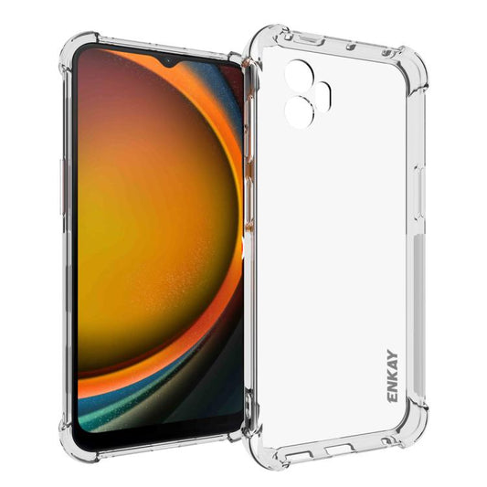 ENKAY Hat-Prince Transparent TPU Shockproof Phone Case, For Galaxy Xcover 7 Pro, For Galaxy M55 5G, For Galaxy A15, For Galaxy A35 5G, For Galaxy S24 Ultra 5G, For Galaxy S24+ 5G, For Galaxy S24 5G, For Galaxy A05, For Galaxy A05s, For Galaxy M34 5G   ...