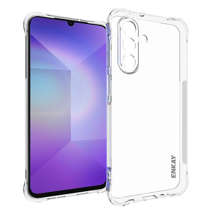 ENKAY Hat-Prince Transparent TPU Shockproof Phone Case, For Samsung Galaxy S26+ 5G, For Samsung Galaxy S26 Ultra 5G, For Samsung Galaxy S26 5G, For Samsung Galaxy A57 5G, For Samsung Galaxy A37 5G, For Samsung Galaxy S25 FE 5G, For Samsung Galaxy M36 5...