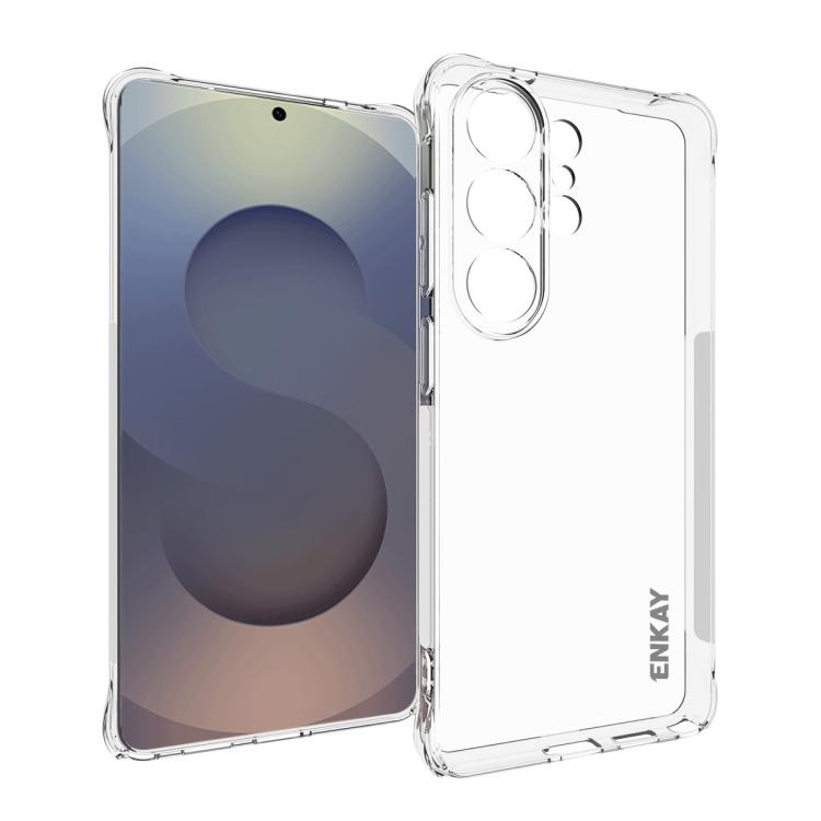 ENKAY Hat-Prince Transparent TPU Shockproof Phone Case, For Samsung Galaxy S26+ 5G, For Samsung Galaxy S26 Ultra 5G, For Samsung Galaxy S26 5G, For Samsung Galaxy A57 5G, For Samsung Galaxy A37 5G, For Samsung Galaxy S25 FE 5G, For Samsung Galaxy M36 5...